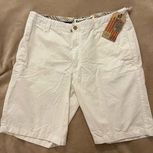 Mens White Shorts